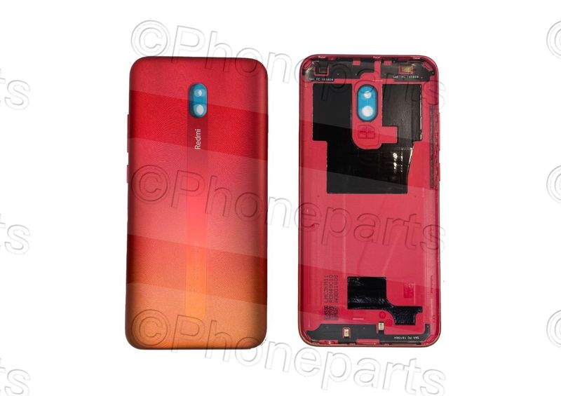 Carcasa Trasera Tapa Batería Original Xiaomi RedMi 8A Rojo