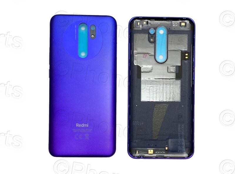 Carcasa Trasera Tapa Batería Xiaomi RedMi9 Azul