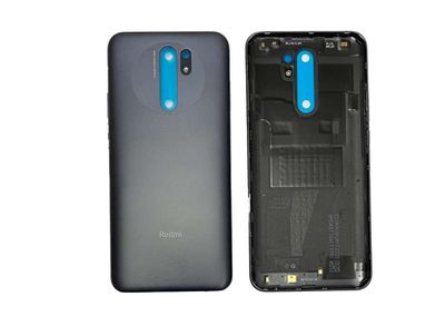 Carcasa Trasera Tapa Batería Original Xiaomi RedMi9 Negro
