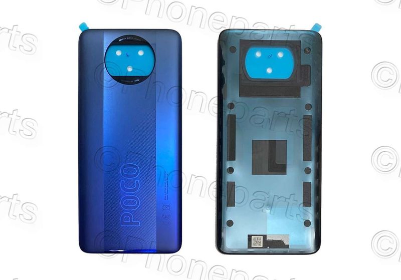 Tapa Batería Original Xiaomi POCO X3 PRO Azul
