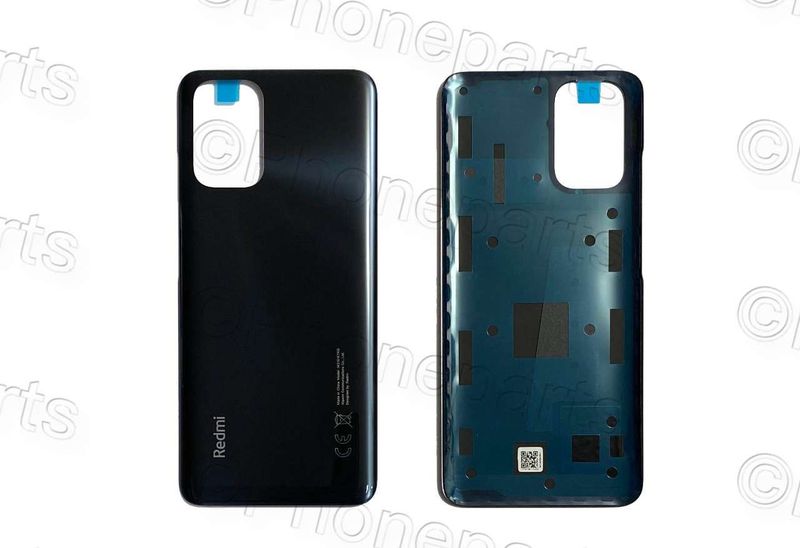 Tapa Batería Original Xiaomi RedMi Note10 Tarnish / Gris / Negro