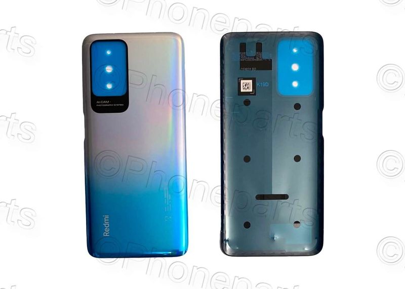 Tapa Batería Original Xiaomi RedMi10 ( 2021 2022) NFC Azul