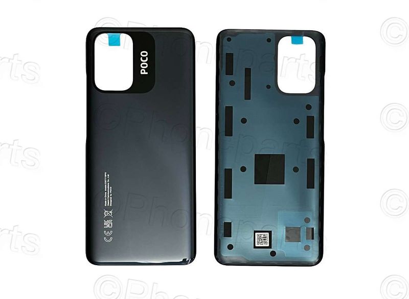 Tapa Batería Original Xiaomi POCO M5s Negro (Tarnish)