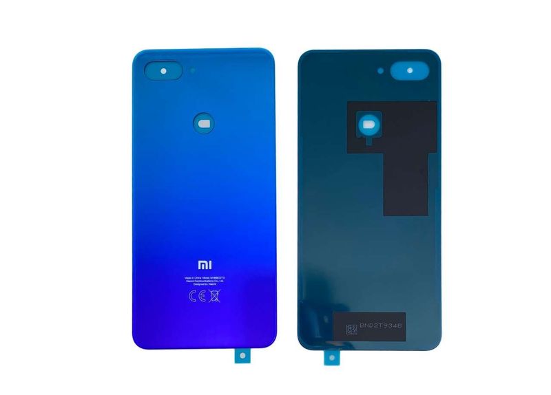 Tapa Batería Original Xiaomi Mi8 Lite Lila Azul