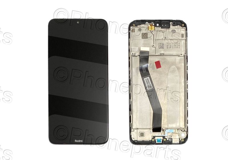 Pantalla Completa Original Xiaomi RedMi8 Negro con Marco