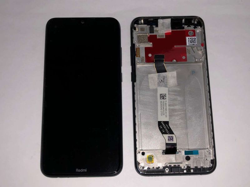 Pantalla Completa Original Xiaomi Redmi Note 8T Negro con Marco
