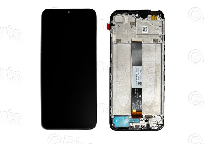 Pantalla Completa Xiaomi RedMi 9A, RedMi 9C, RedMi 9AT Negro