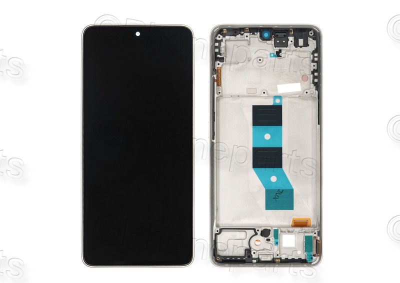 Pantalla Completa Plata Xiaomi Poco M7 Pro