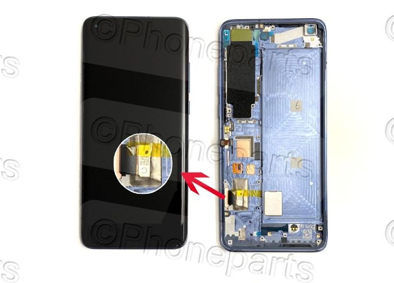 Pantalla Completa Xiaomi Mi10, Mi10 PRO Gris VERSIÓN "C"