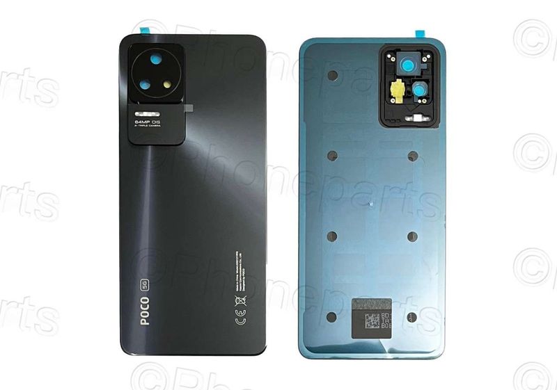 Tapa Batería Original Xiaomi POCO F4 5G Negro (Tarnish)