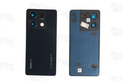 Tapa Batería Original con Lente de Cámara Xiaomi Redmi Note13 5G Negro