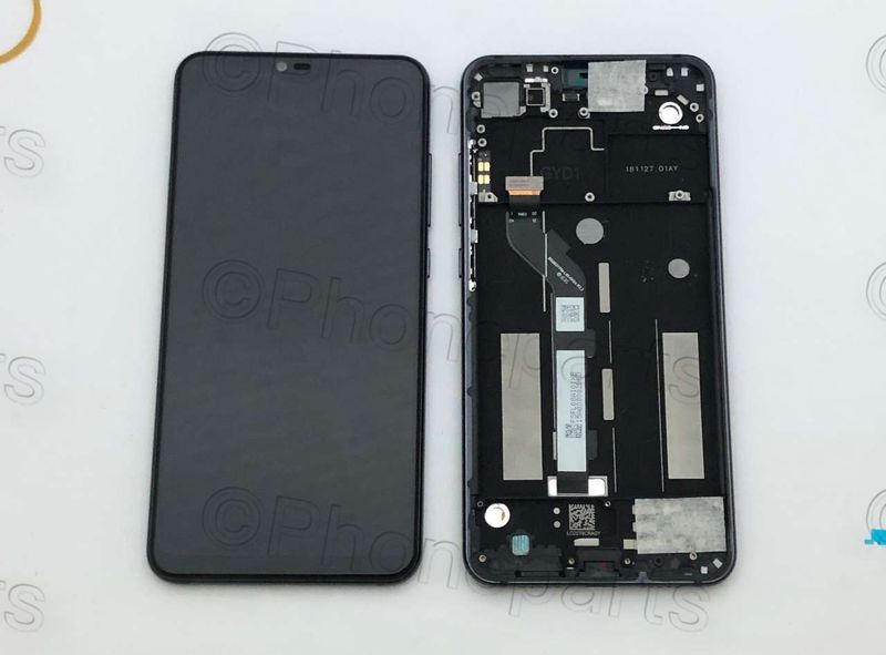 Pantalla Completa Xiaomi Mi8 Lite Negro con Marco