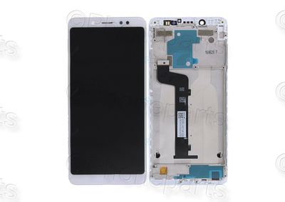 Pantalla Completa Xiaomi RedMi Note5 Blanco con Marco