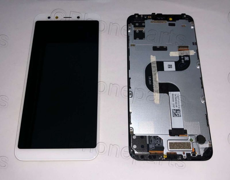 Pantalla Completa Original Xiaomi Mi A2, 6X Blanco con Marco