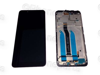 Pantalla Completa Original Xiaomi RedMi6 RedMi 6A Negro con Marco