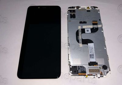 Pantalla Completa Original Xiaomi Mi A2, 6X Negro con Marco