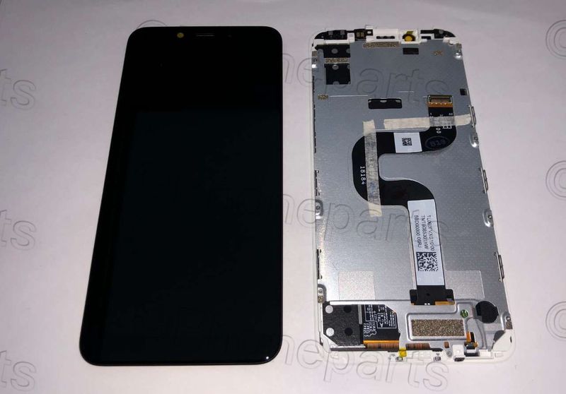 Pantalla Completa Original Xiaomi Mi A2, 6X Negro con Marco