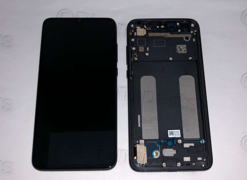 Pantalla Completa Xiaomi Mi9 Lite Negro con Marco