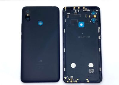 Carcasa Trasera Tapa Batería Original con Lente de Cámara Xiaomi Mi Max3 Negro