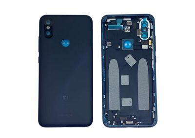 Carcasa Trasera Tapa Batería Original con Lente de Cámara Xiaomi Mi A2 Negro