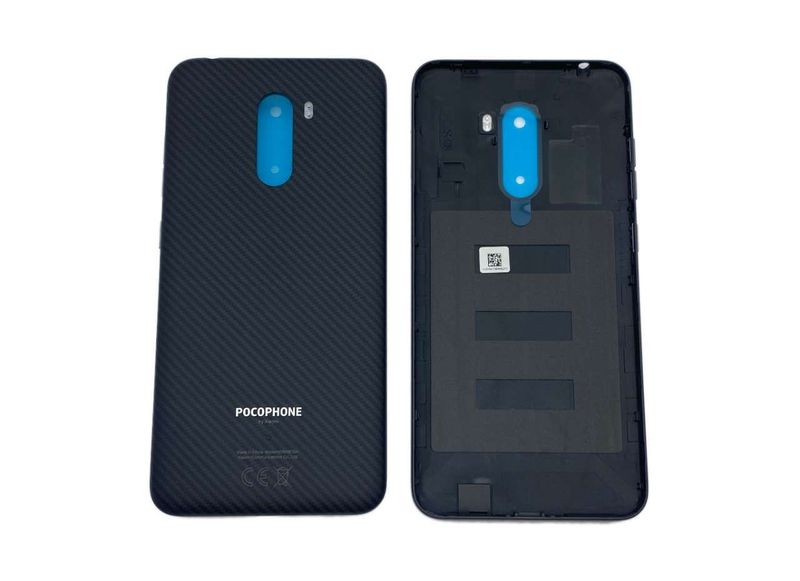 Carcasa Trasera Tapa Batería Original Xiaomi Pocophone F1 Negro Carbono
