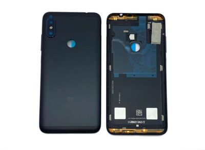 Carcasa Trasera Tapa Batería Original con Lente de Cámara Xiaomi RedMi Note6 PRO Negro