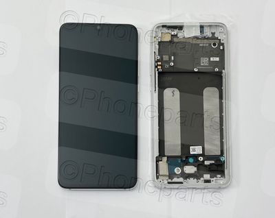 Pantalla Completa Xiaomi Mi9 Lite Blanco con Marco