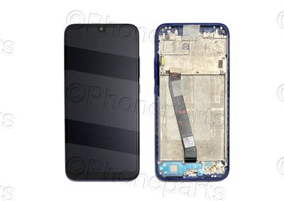 Pantalla Completa Xiaomi RedMi7 Azul con Marco