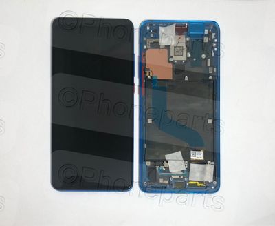 Pantalla Completa Original Xiaomi Mi 9T / Mi 9T PRO Azul con Marco