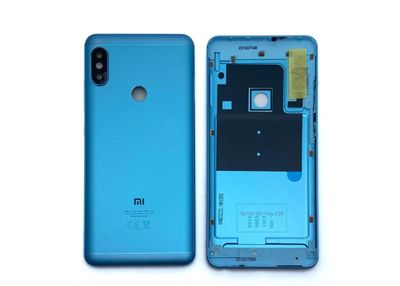 Carcasa Trasera Tapa Batería Original con Lente de Cámara Xiaomi Redmi Note5 Azul