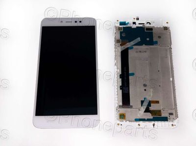 Pantalla Completa Xiaomi RedMi Note 5A Prime Blanco con Marco