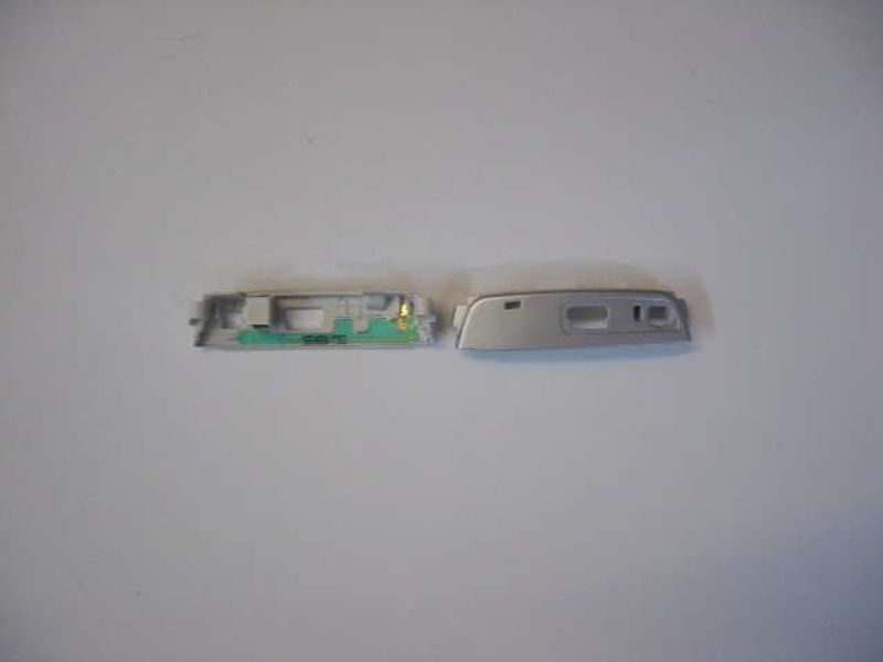 Tapa Inferior Nokia N95 Plata