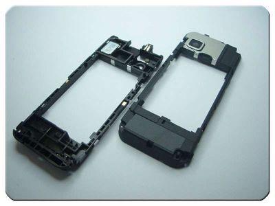 Chasis Nokia 5230 Negro con Buzzer y Con. Carga