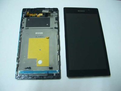 Pantalla Completa Sony Xperia C C2304, C2305, S39h, S39c Negra con Marco
