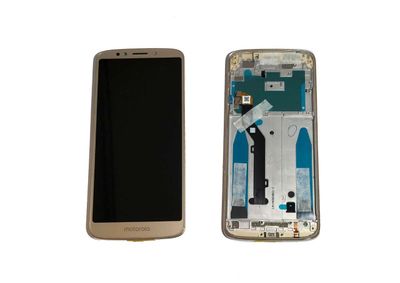 Pantalla Completa Motorola Moto G6 Play XT1922 Dorado con Marco