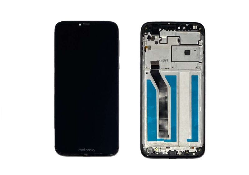 Pantalla Completa Motorola Moto G7 Power XT1055-2 Negro con Marco