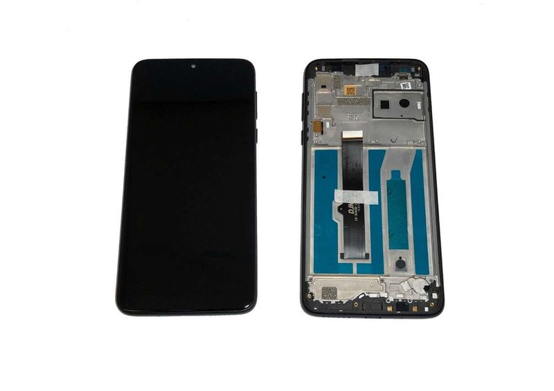 Pantalla Completa Motorola One Macro Negro con Marco