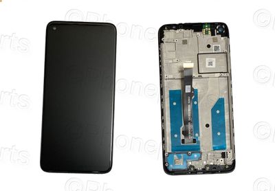 Pantalla Completa Motorola Moto G8 XT2045 con Marco Negro