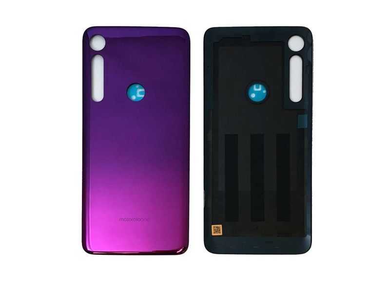 Tapa Batería Motorola One Macro Lila