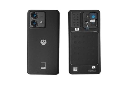 Tapa Trasera Negra Motorola Edge 40 Neo