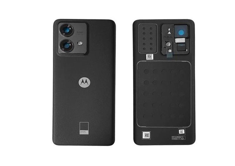 Tapa Trasera Negra Motorola Edge 40 Neo