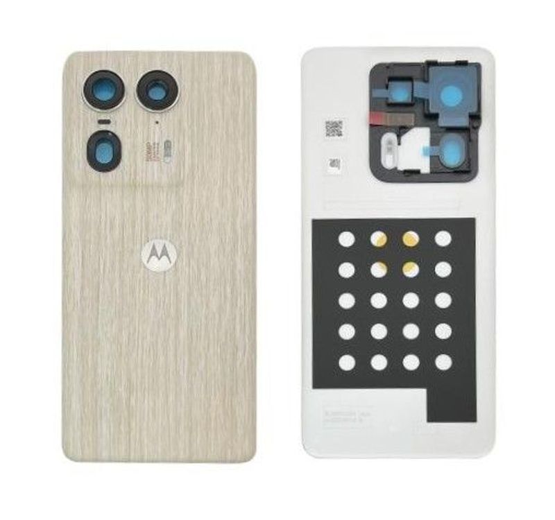 Tapa Batería Madera Nórdica Motorola Edge 50 Ultra