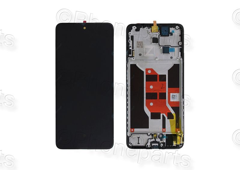 Pantalla Completa Negra Oppo Reno12 F 5G