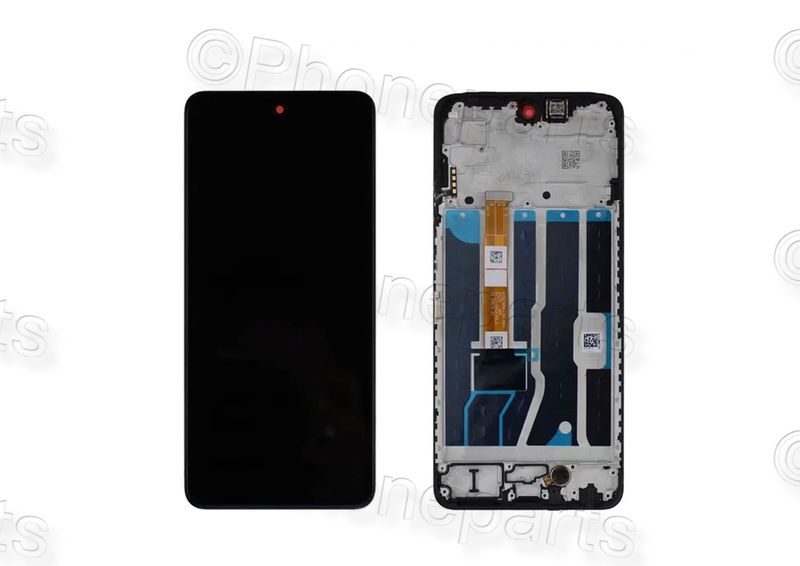 Pantalla Completa Negra Oppo A5 4G 2025