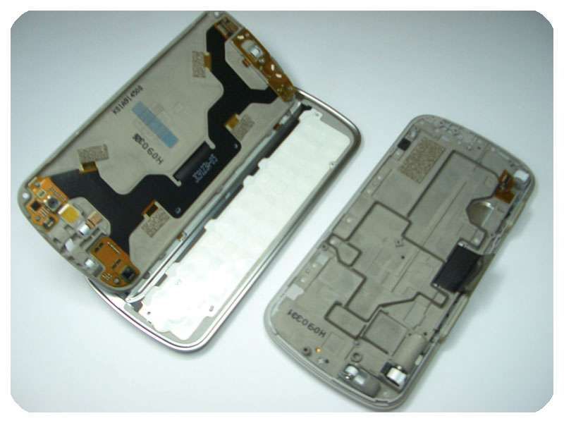 Carcasa Deslizante con Flex Nokia N97 Blanca Membrana Teclado,