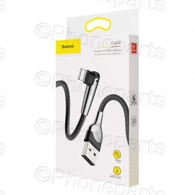 Cable de juego móvil Baseus Lightning Sharp-bird 1.5A 1m Negro (CALMVP-D01) Apple Iphone