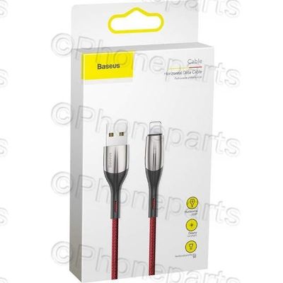 Cable de datos horizontal Baseus Lightning 2,4 A 0,5 m rojo (CALSP-A09) Apple Iphone