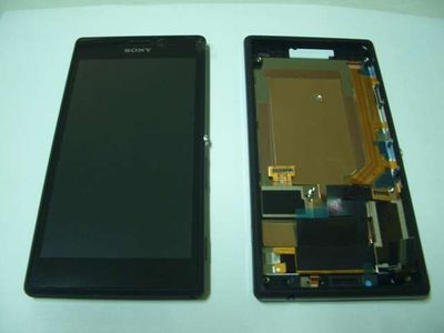 Pantalla Completa Sony Xperia M2 D2303, D2305, D2306 Negra con Marco