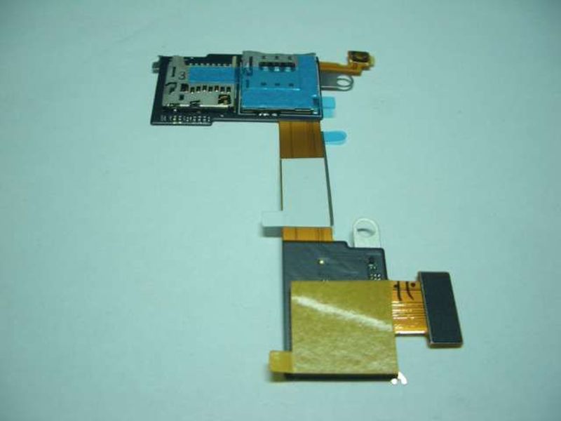 Cable Flex Lector SIM y Tarjeta de Memoria Sony Xperia M2 D2303, D2305, D2306 co
