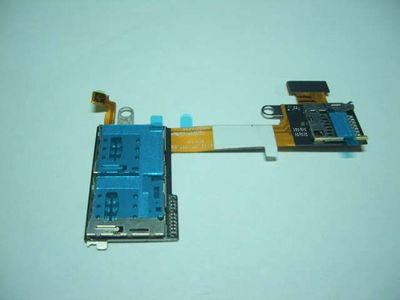Cable Flex Lector SIM y Tarjeta de Memoria Sony Xperia M2 Dual D2302, S50h
